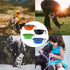 Collapsible Dog Bowl, 4 Pcs Collapsible Dog Water Bowls for Dogs Cats, Portable Pet Feeding Watering Dish for Walking Parking Traveling with Carab...
