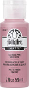 FolkArt Acrylic Paint in Assorted Colors (2 oz), 632, Rose Pink...