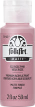 FolkArt Acrylic Paint in Assorted Colors (2 oz), 632, Rose Pink...
