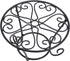 THY COLLECTIBLES Metal Potted Plant Stands Rust Proof Iron Art Flower Pot Holder Rack Steel Short Planter Supports Trivet Floor Garden Pots Contai...