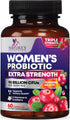 Probiotics for Women with Prebiotics - Women's Probiotic Blend Formulated for Digestive, Vaginal PH, Urinary & Immune Health Support, 90 Billion C...