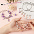 Charm Bracelet Chains for Jewelry Making, 20 PCS Stainless Steel Snake Chain Bracelets Bulk 6.3", Snake Chain Bracelets with Bracelet Helper Tool ...