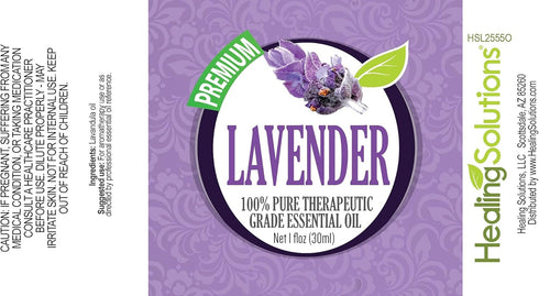 Healing Solutions 30ml Oils - Lavender Essential Oil - 1 Fluid Ounce...