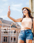 Koonie Portable Handheld Fan, Foldable Mini Hand Held Fan for Travel, Small Pocket Fan for Women, Battery Operated Fan with 8 Working Hours for In...