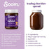 Soom Foods Chocolate Sesame Spread - 12oz (2 Pack) | Made with 3 Ingredients, Low Sugar, Dairy-Free, Nut-Free, Gluten-Free, Palm Oil-Free | 5g Pro...