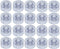 NGOSEW Plastic Bobbins for Singerr Heavy Duty 44S 4411, 4423, 4452, 5511, 5523, 5532...
