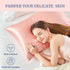 BEDELITE Satin Pillowcase for Hair and Skin, Super Soft and Cooling Similar to Silk Pillow Cases 2 Pack with Envelope Closure, Gift for Women Men(...