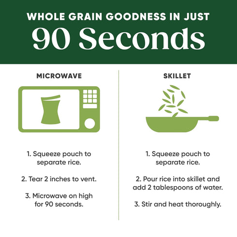 SEEDS OF CHANGE Certified Organic Jasmine Rice, Organic Food, 8.5 OZ Pouch...