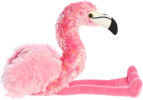 Aurora® Adorable Mini Flopsie™ Flavia™ Stuffed Animal - Playful Ease - Timeless Companions - Pink 8 Inches...