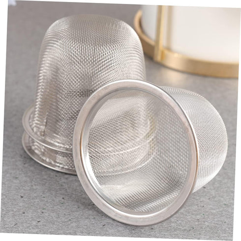 8pcs Mini Kettle Cooking Infuser Tea Diffuser Tea Filter Mesh Coffee Machine Accessories Tea Strainer Filters Steel Tea Strainer Filter Tea Kettle...