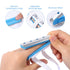 Finger Splint, 3PCS Finger Brace Joint Stabilizer for Broken Finger Straightening Arthritis Knuckle Immobilization with Soft Foam and Ventilation ...