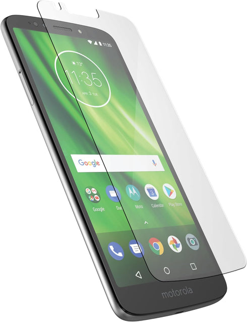 MagGlass Tempered Glass Screen Protector for Moto G6 - Anti Glare (Matte XM90) Scratch/Fingerprint resistant screen guard (Case friendly design)...