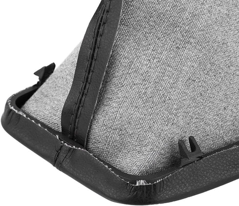 Keenso Car Gear Shifter Gaiter, Gear Shifter Knob Boot Dust Cover Replacement for E36 E34 E28 E24 1998-2005 Black...