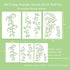 16 Inch Large Leaf Vine Ivy Branches Stencils for Painting on Walls, Reusable Wall Paintng Stencils for Furniture Canvas Wood Home Decor DIY Art C...