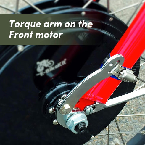 Universal Torque Arm for Electric Bicycle e-Bike Bike Front or Rear Hub Motors and Mid Drive e-Bike Tool for Maintenance...