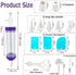 15 Pcs Cake Decorating Baking Syringe Tool Kit, Cupcake Filling Injector with Icing Nozzles Cream Scrapers Nozzle Brush Flower Nail Lifter Scissor...