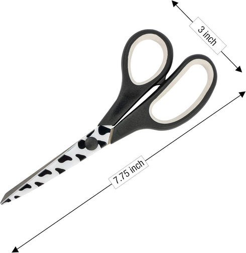 SINGER 00429 7 ¾” Scissors, Cow Print...