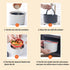 Microwave Rice Cooker Steamer, 2L Rice Maker Pasta Cooker with Strainer & Steamer Basket, MIATTCLD BPA Free Plastic Microwaveable Cookware Set for...