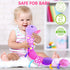 Baby Toy 0-12 Months,Baby Infant Musical Stuffed Animal Soft Toy with Multi-Sensory Crinkle, Rattle & Textures,Baby Girl Toy Birthday Gift,Caterpi...