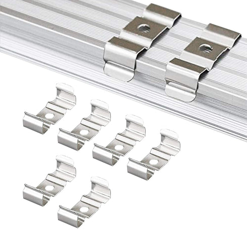SinLoon T5 LED Light Bulbs 20 Clips Holder Bracketr for Lamp Socket Shop Light Fixture, Led Ceiling Lamp(Small 20pcs)...