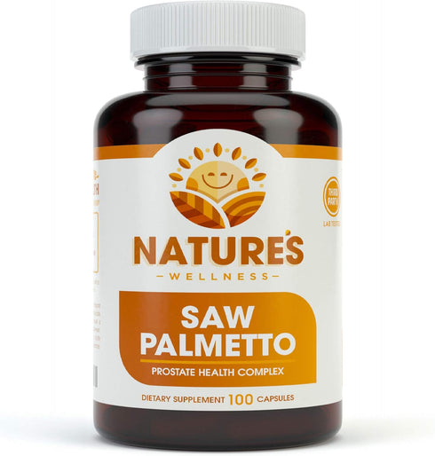1000mg Saw Palmetto Prostate Supplement, Berry Power + Extract - Maximum Strength to Promote Prostate Heath, Reduce Frequent Urination and Block D...