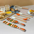 Spurtles Kitchen Tools, 8 Pcs Silicone Cooking Utensil Set,Pakkawood Spurtle Set, Silicone Kitchen Utensils Set with Natural Wooden Handle,Wooden ...