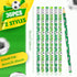 36 Pieces Soccer Pencils Soccer Party Favors Unsharpened Soccer Printed Wooden Pencils with Eraser Sports Themed Fun Drawing Pencils for Soccer Bi...