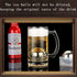 Whiskey Balls Reusable Stainless Steel Metal Ice Sphere Cubes Beverage Chilling Rocks Whiskey Stones for Red Wine, Bar Beer, Scotch, Vodka Drinks...