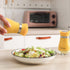 Salt and Pepper Shakers Set, Stainless Steel with Glass Bottle for Table, RV, Camp, BBQ, Set of 2, Yellow...
