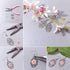 PH PandaHall 150 pcs 3 Colors Tibetan Style Iron Oval Filigree Charm Pendant Link Connectors for Earring Necklace Jewelry DIY Craft Making, Mixed ...