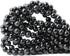 45PCS 8mm Natural Black Obsidian Gemstone Round Loose Beads Crystal Energy Stone Healing Power for DIY Jewelry Making 1 Strand 15"...