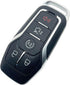 Smart Key Fob Shell Case Fit for Ford Fusion Mustang Explorer Edge 5 Buttons Keyless Entry Remote Key Fob Cover Housing...