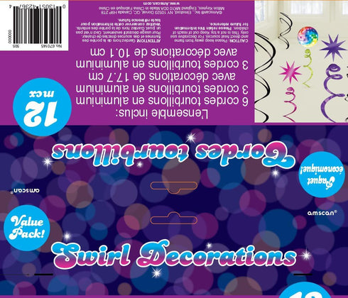 70's Party Swirl Decorating Kit...