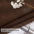 MIULEE Solid Chocolate Brown Kitchen Sheer Valance Linen Look Window Curtain, Living Room Windows Voile Valance Rod Pocket 1 Panels (60" W x 18" L...
