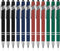 Ballpoint Pens with Stylus Tip, Soft Touch Click Stylus Pen, 2 in 1 Retractable Metal Stylus Pens, Black Ink, for Birthday Anniversaries Graduatio...