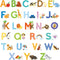DECOWALL DS-8003 Watercolour Animal Alphabet Kids Wall Stickers Wall Decals Peel and Stick Removable Wall Stickers for Kids Nursery Bedroom Living...