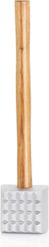 New Star Foodservice 36398 Wood Handle Aluminum Meat Tenderizer/Mallet/Hammer, 13-Inch Overall...