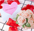 AmyHomie Artificial Flower Blush Pink Rose 25pcs Real Looking Fake Roses w/Stem for DIY Wedding Bouquets Centerpieces Arrangements Party Baby Show...