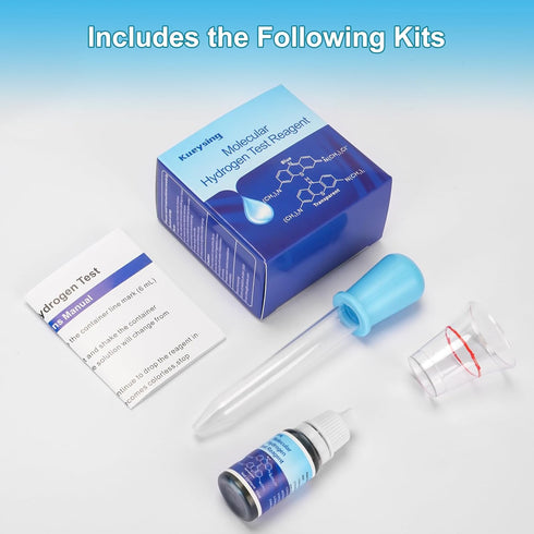 Hydrogen Test Reagent?Dissolved Hydrogen Test Reagent ?H2Blue?Test The Concentration of Hydrogen Molecules in Water...