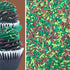 Jungle Camoflage Edible Gaming Woodlands Confetti Sprinkles Cake Cookie Cupcake IceCream Donut Quins - 6oz Bag...