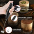 Powerful Milk Frother with Double Whisk, Handheld Electric Foam Maker, Hand Mixer Wand, Portable Mini Blender Foamer Stirrer for Coffee, Latte, Ma...