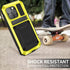 for iPhone 15 Pro Max Case, Life Waterproof Shockproof Hard Case Aluminum Metal Gorilla Glass Military Heavy Duty Sturdy Protector Cover for iPhon...