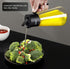 CCKO Glass Olive Oil Dispenser Bottle with Auto Flip Spout 19oz Olive Oil Bottle for Kitchen, No Drip Cooking Oil Dispenser for Soy Sauce, Syrup, ...