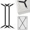 FeelAtHome Bed Sheet Holder Straps Criss-Cross - Sheets Stays Suspenders Keep Fitted/Flat Bedsheet in Place - for Twin Queen King Mattress Holders...