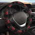 Gothic Rose Blood Skull 15 Inch Universal Steering Wheel Covers, Cute Car Accessories for Women and Girls...