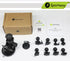 S30 Dash Cam Suction Mount (2nd Gen) with 10pcs Joints for REXING,Z-Edge,Old Shark,YI,KDLINKS,Falcon Zero,Transcend,Crosstour,VANTRUE,GoPro Hero a...