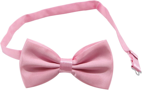 Mens Suspender and Bowtie Set X Back Heavy Duty Adjustable Elastic Clips...