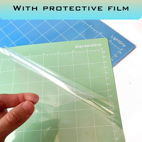 LOPASA Cutting Mat for Cricut Joy Xtra, 8.5x12 Standard Grip Cutting Mats Set, Joy Extra Accessories and Supplies Green Adheisive Mat (3 StandardG...