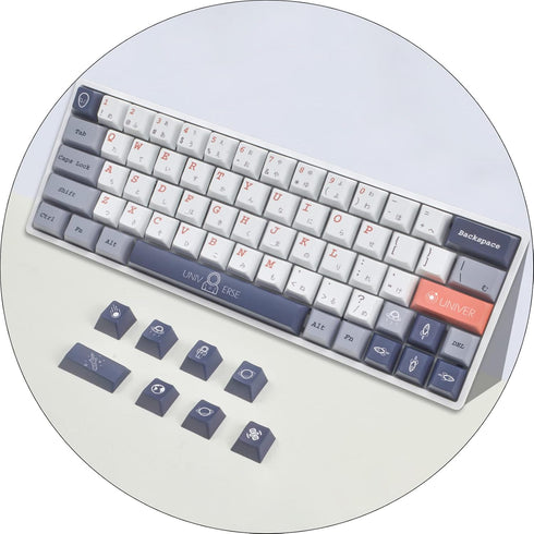 PBT Keycaps, Cherry Profile Japanese keycap for MX Switches Mechanical Keyboard&Optical Keyboard?English (UK) Layout?Aliens?...