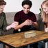 Penny Game - Dice Games for Families with Pennies for 2-6 Players, Penny Game Wood Box...
